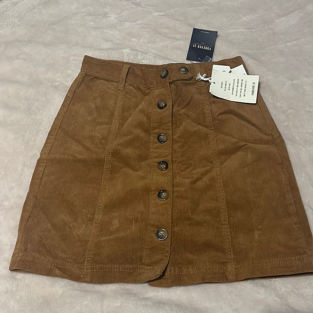 Chestnut Mini Pencil Skirt